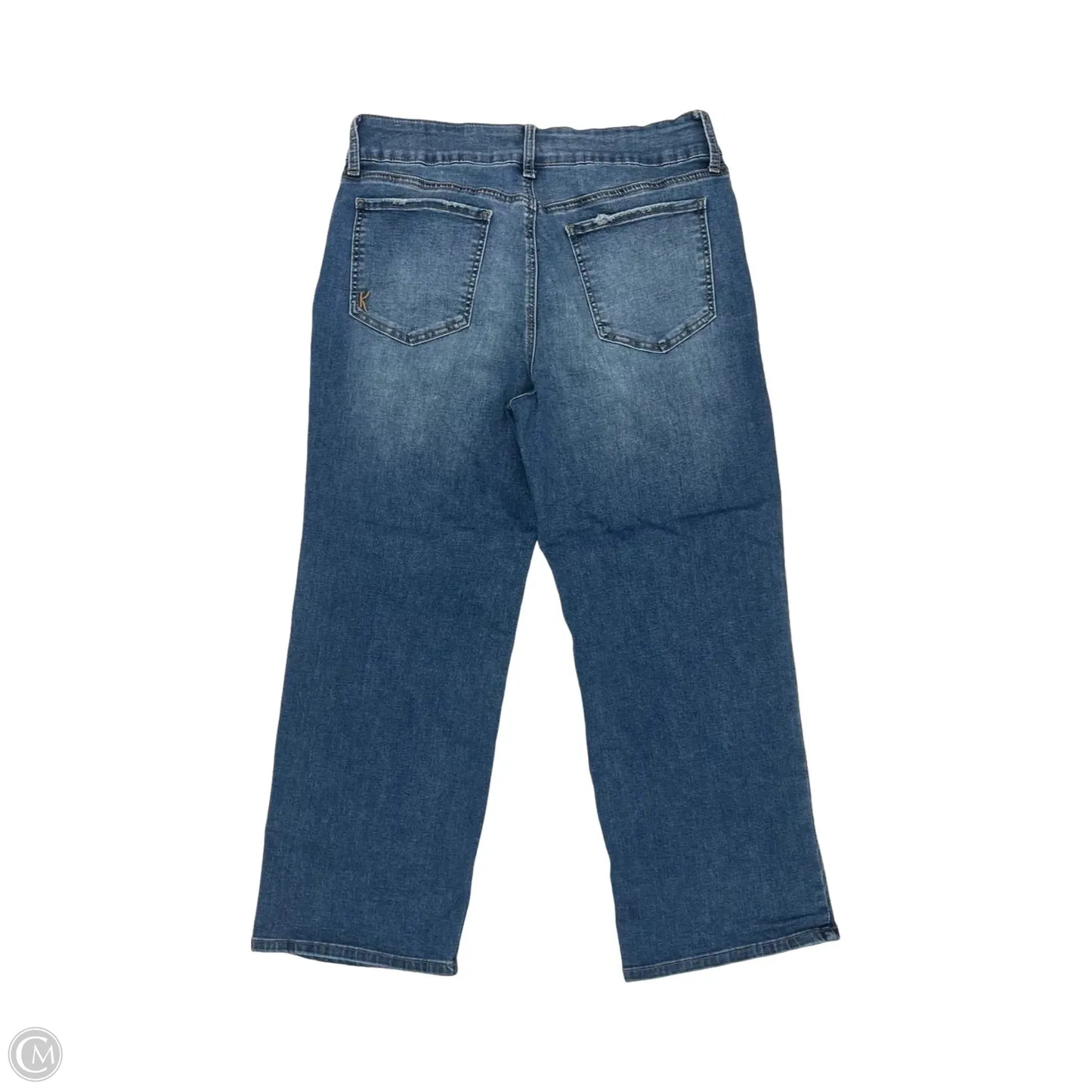 Jeans Wide Leg By Kut In Blue Denim, Size: 12