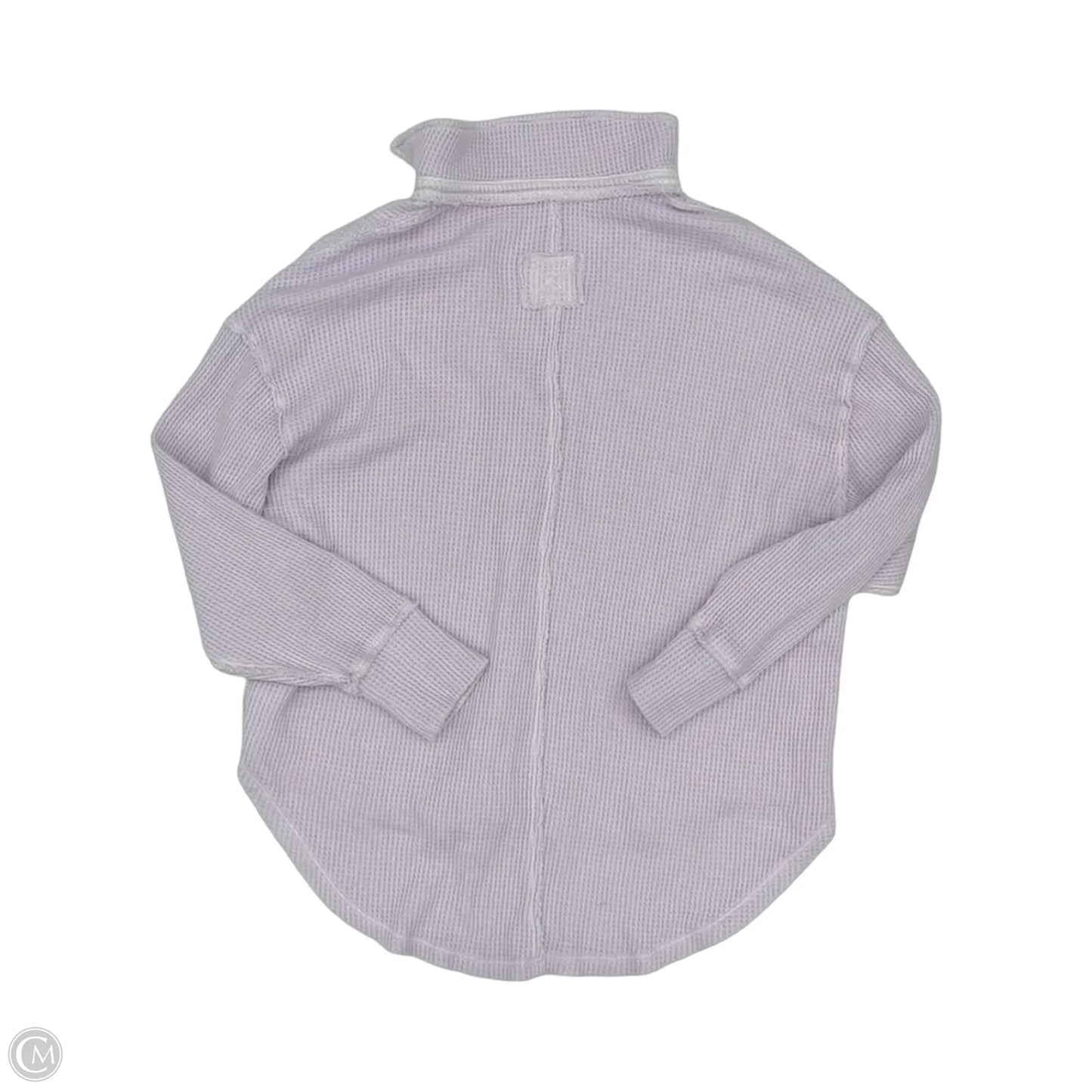Top Long Sleeve By Aerie In Purple, Size: 0
