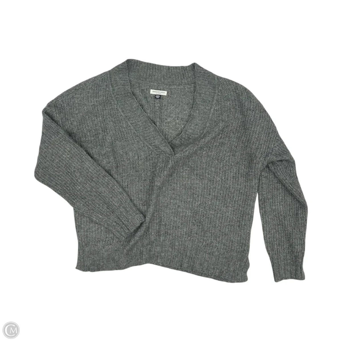 Sweater By American Eagle In Grey, Size: M