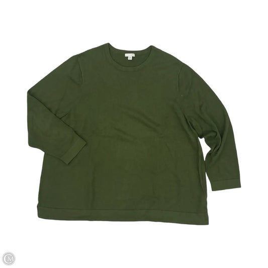 Sweater By J. Jill In Green, Size: 3x