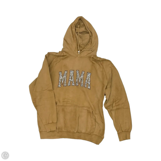 Sweatshirt Hoodie By Clothes Mentor In Brown, Size: 2x