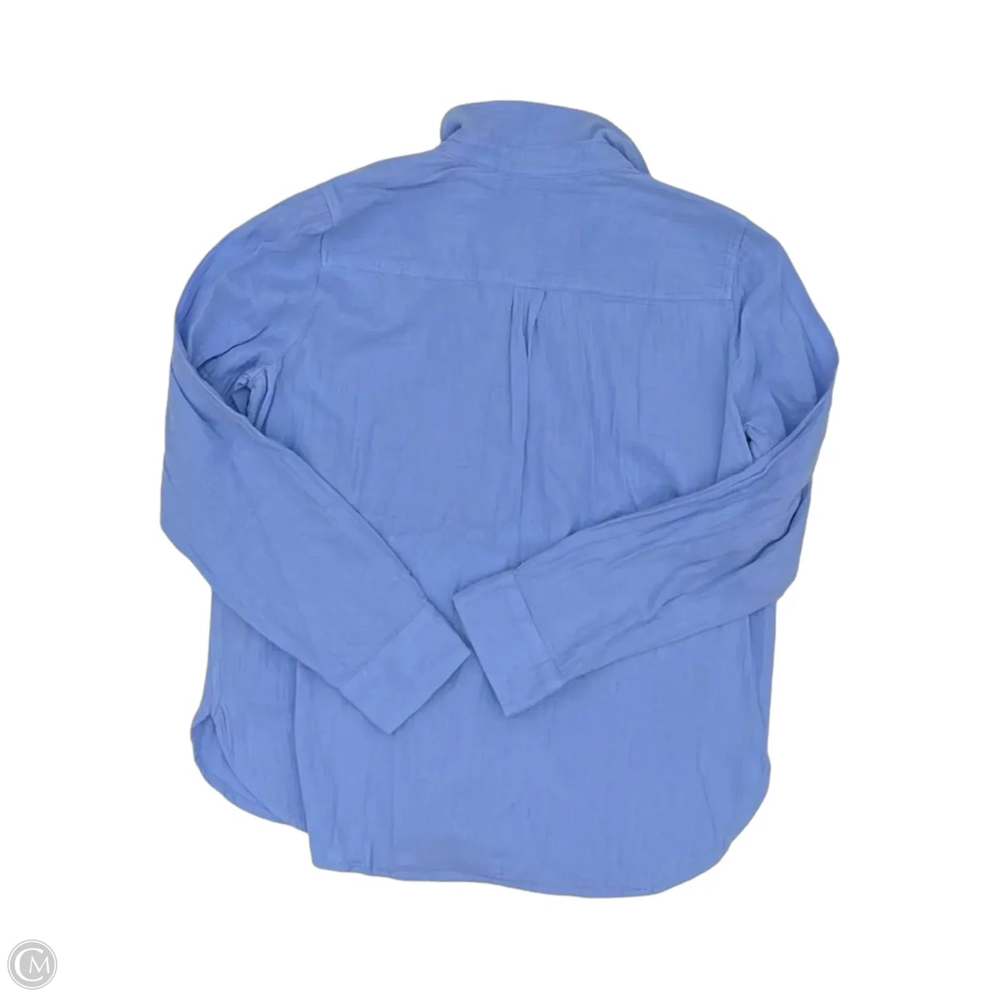 Top Long Sleeve By J. Crew In Blue, Size: M