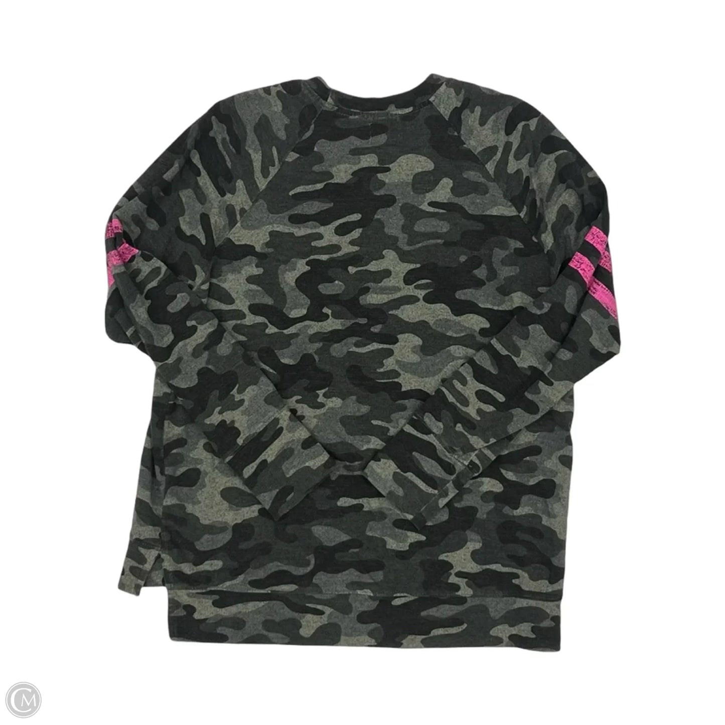 Top Long Sleeve By Sundry In Camouflage Print, Size: Xs