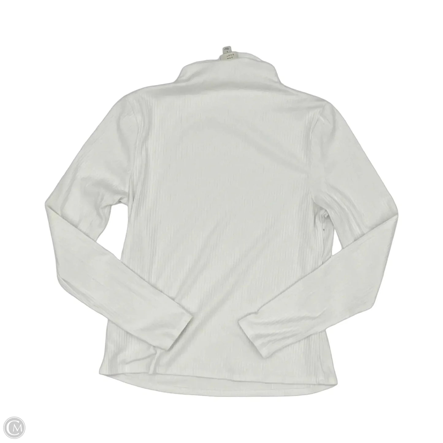 Top Long Sleeve By A New Day In White, Size: L