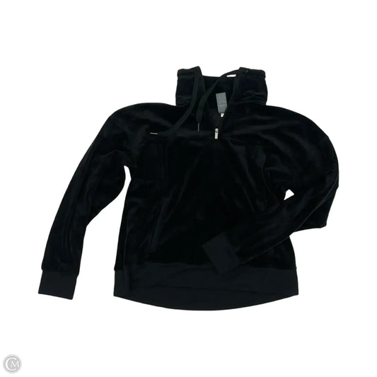 Sweatshirt Collar By Champion In Black, Size: M