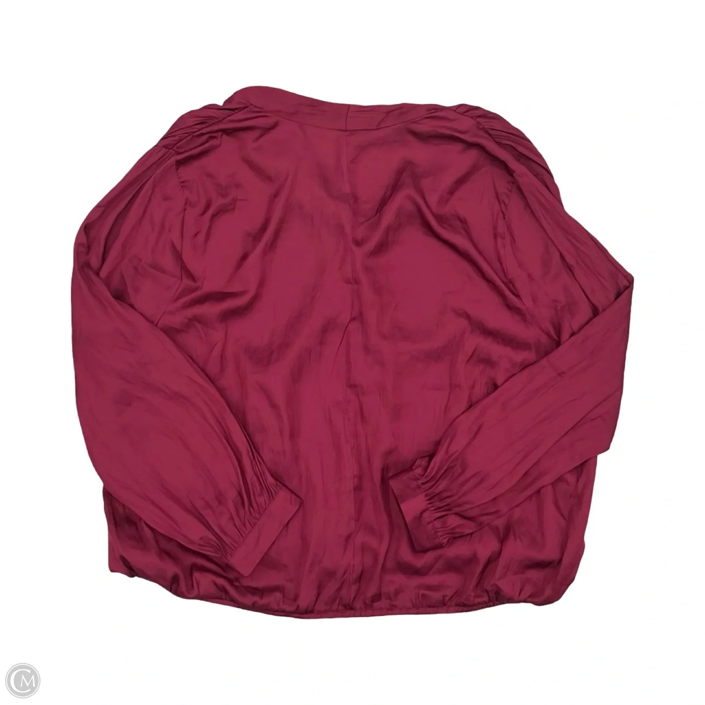 Blouse Long Sleeve By Old Navy In Purple, Size: Xxl