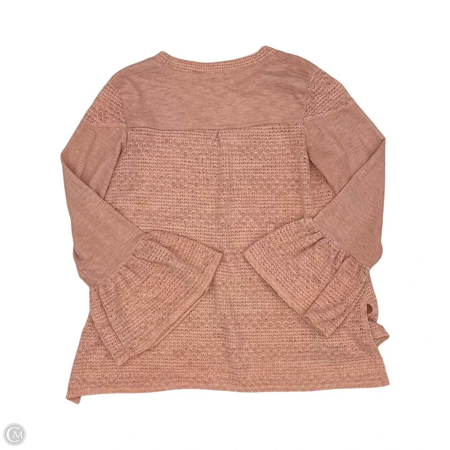 Top Long Sleeve By Pol In Pink, Size: S
