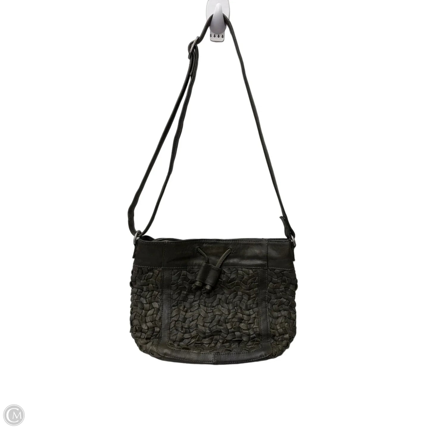 Crossbody Leather By Clothes Mentor, Size: Medium