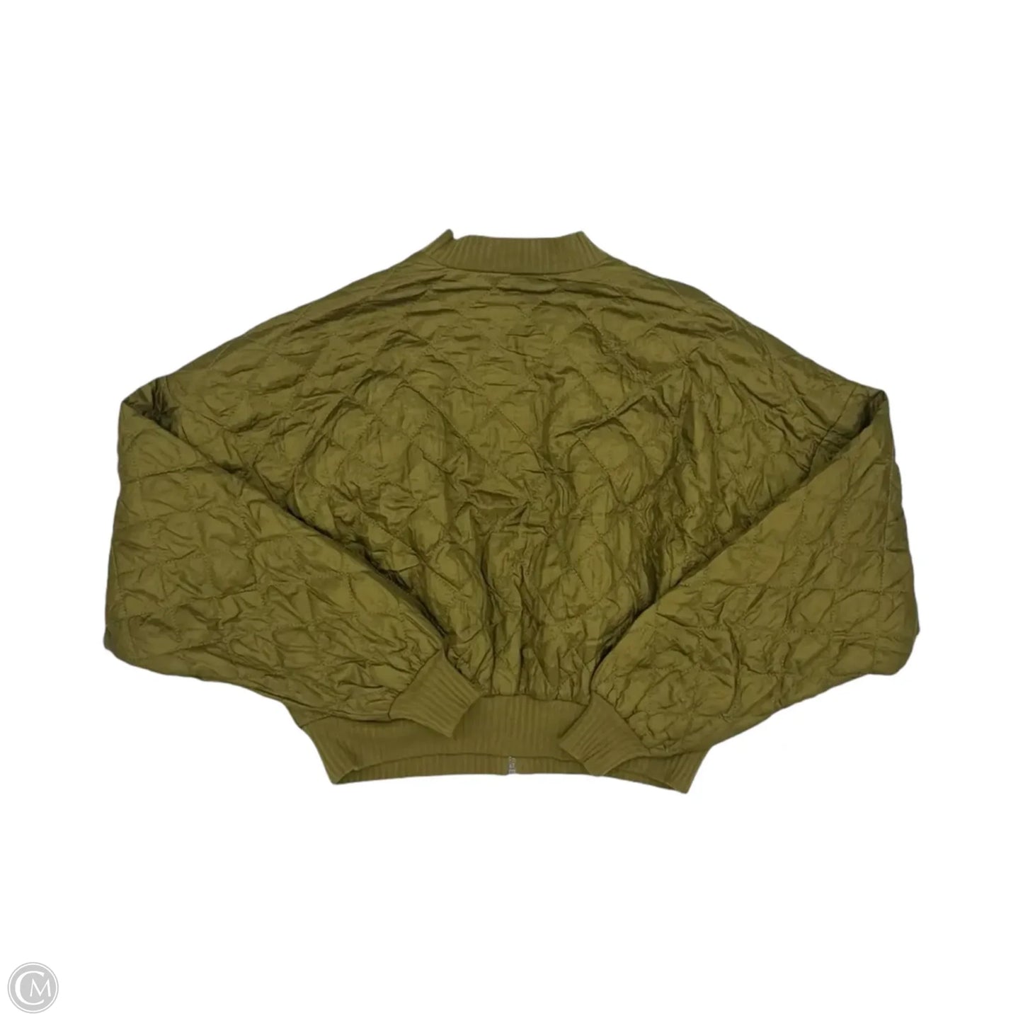 Jacket Puffer & Quilted By Wild Fable In Green, Size: S