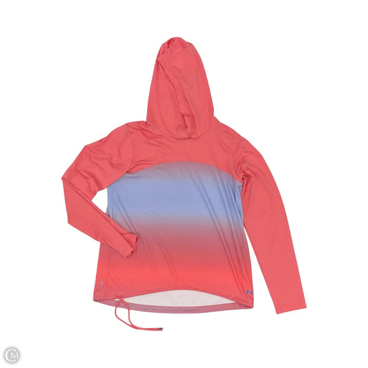 Athletic Top Long Sleeve Hoodie By Under Armour In Multi-colored, Size: L