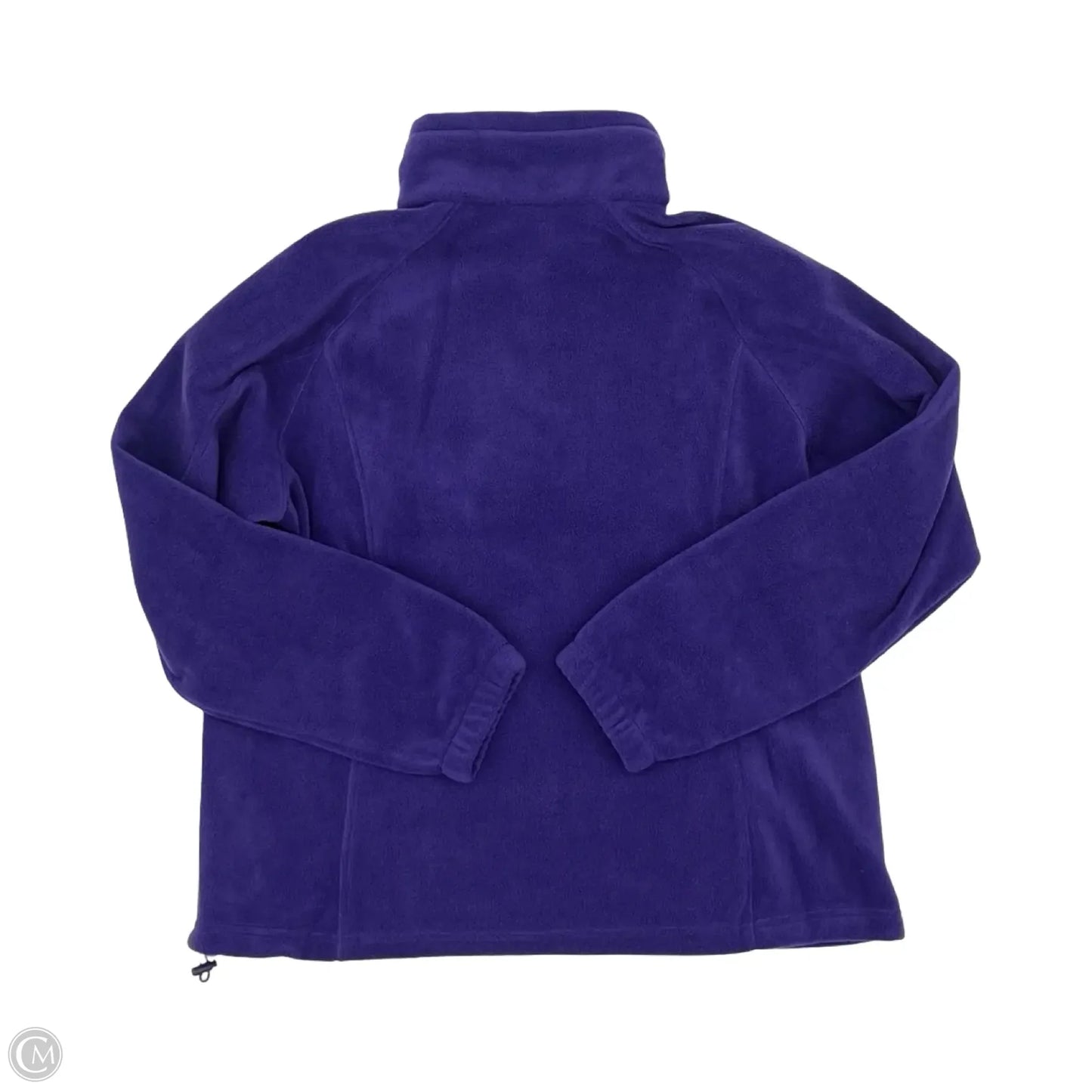 Jacket Fleece By Columbia In Purple, Size: Xxl