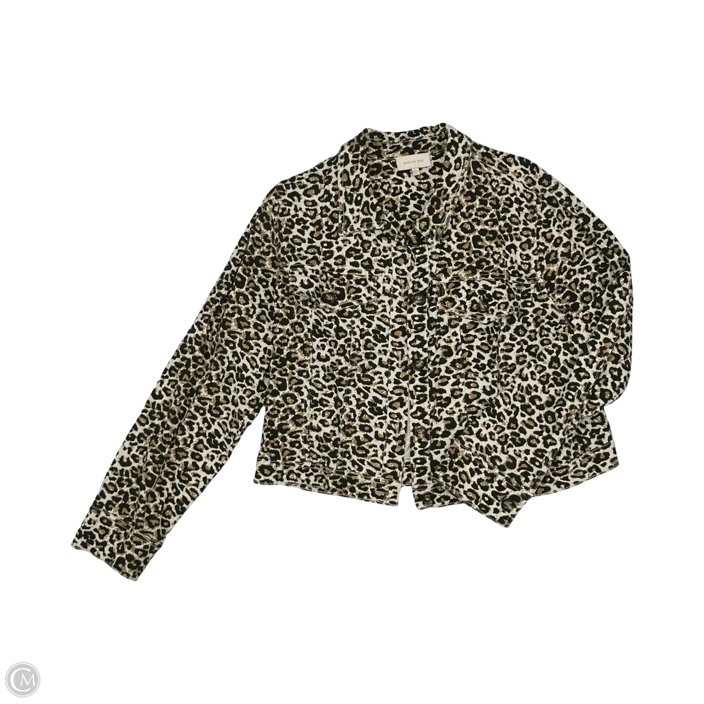 Jacket Other By Skies Are Blue In Leopard Print, Size: L
