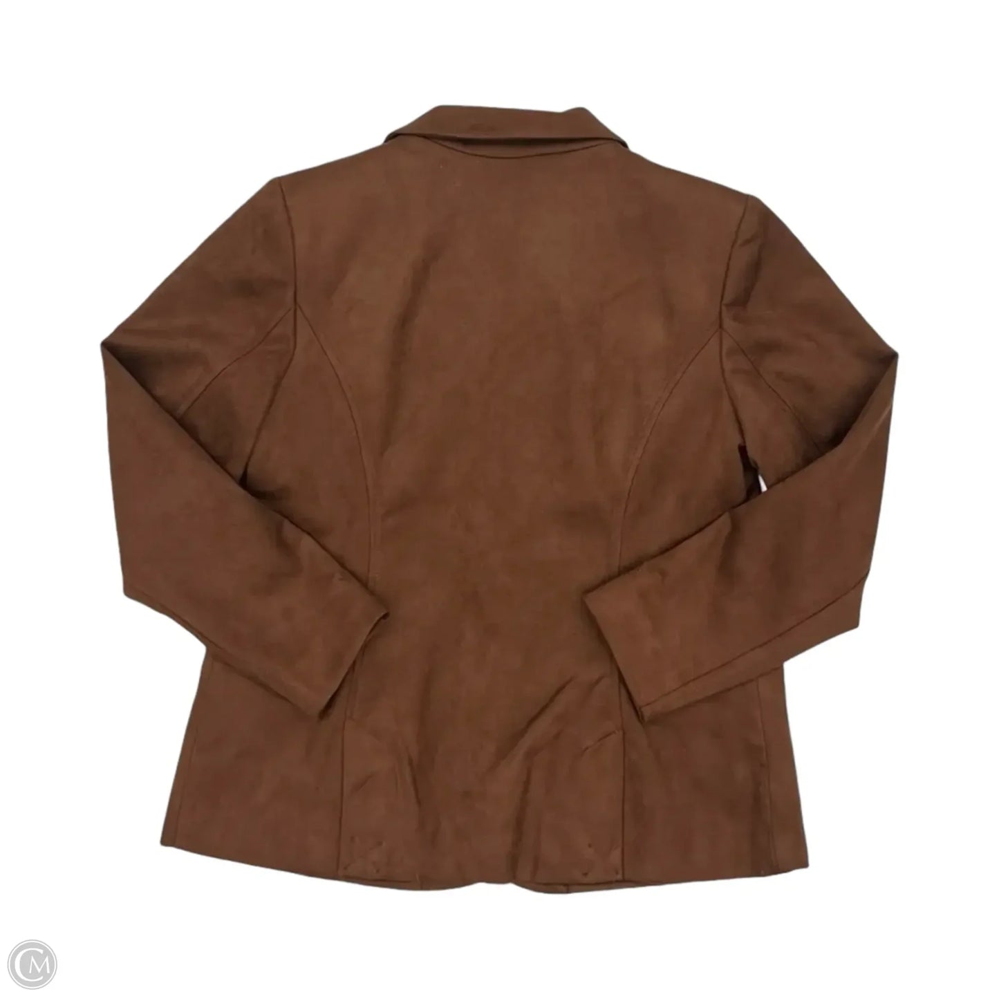 Blazer By Isaac Mizrahi Live Qvc In Brown, Size: Mp