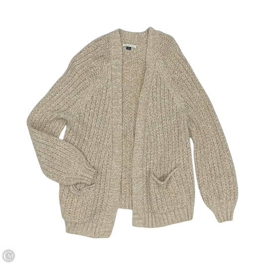 Sweater Cardigan By American Eagle In Brown, Size: M