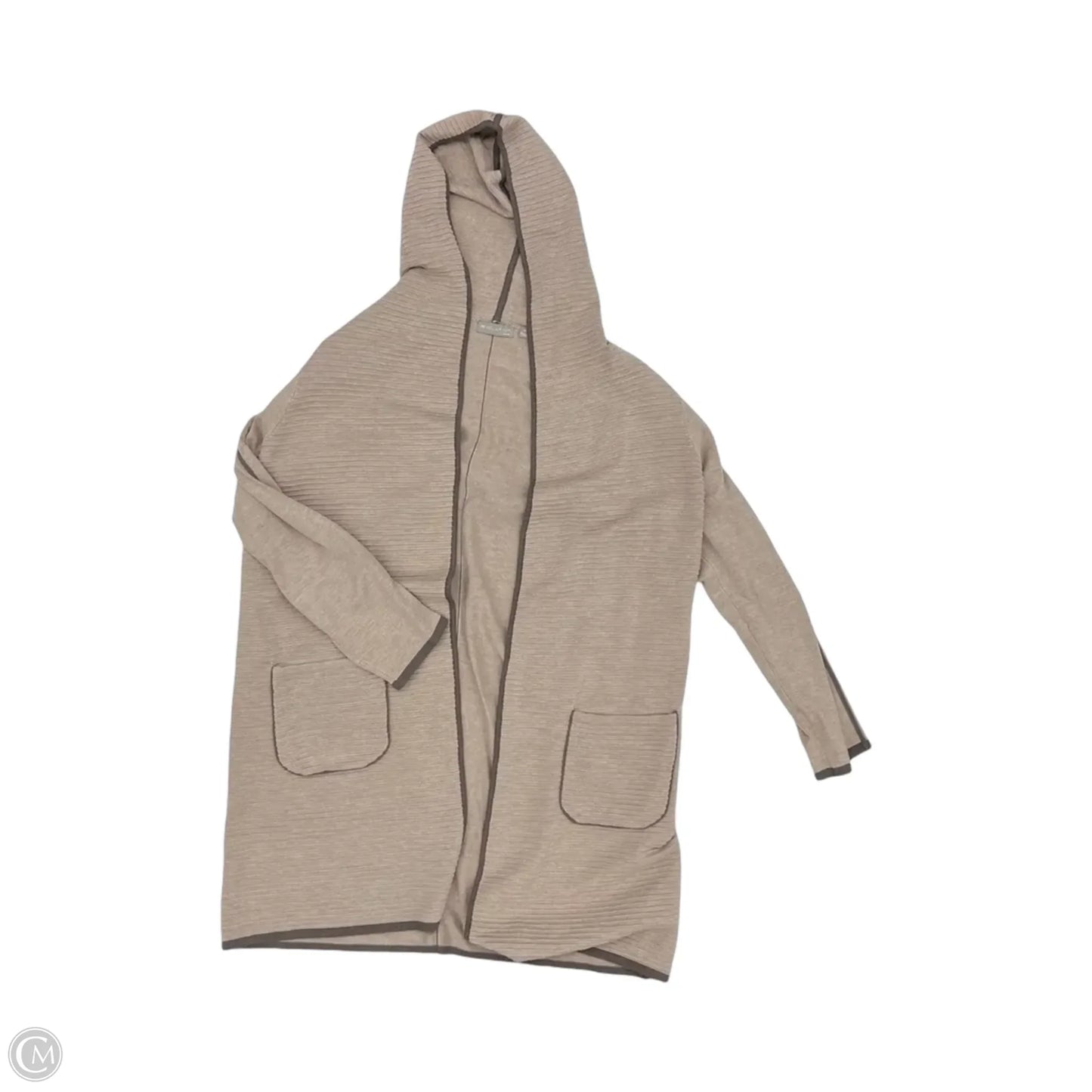 Cardigan By Evolution In Tan, Size: Xl