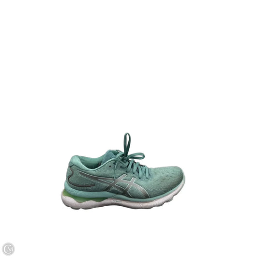Shoes Athletic By Asics In Green, Size: 8