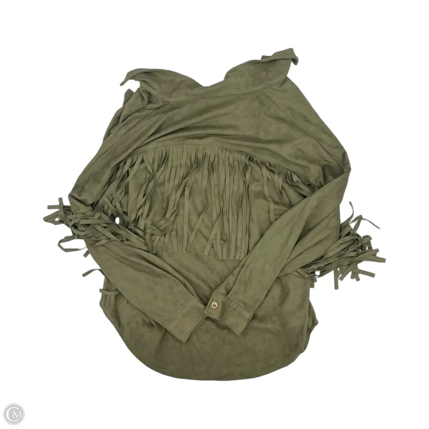 Jacket Other By Blue B In Green, Size: L
