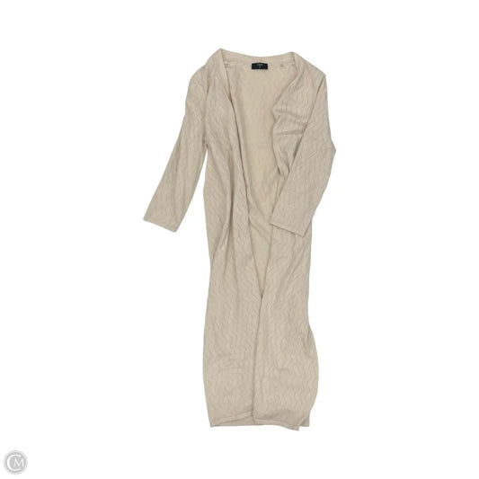 Cardigan By Tahari In Tan, Size: M