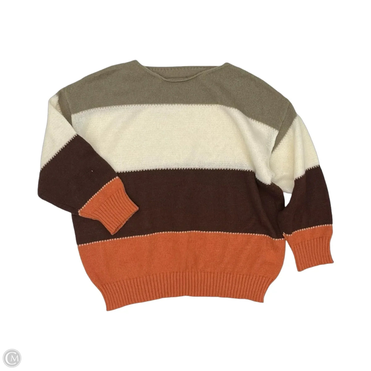 Sweater By Cmf In Striped Pattern, Size: 1x