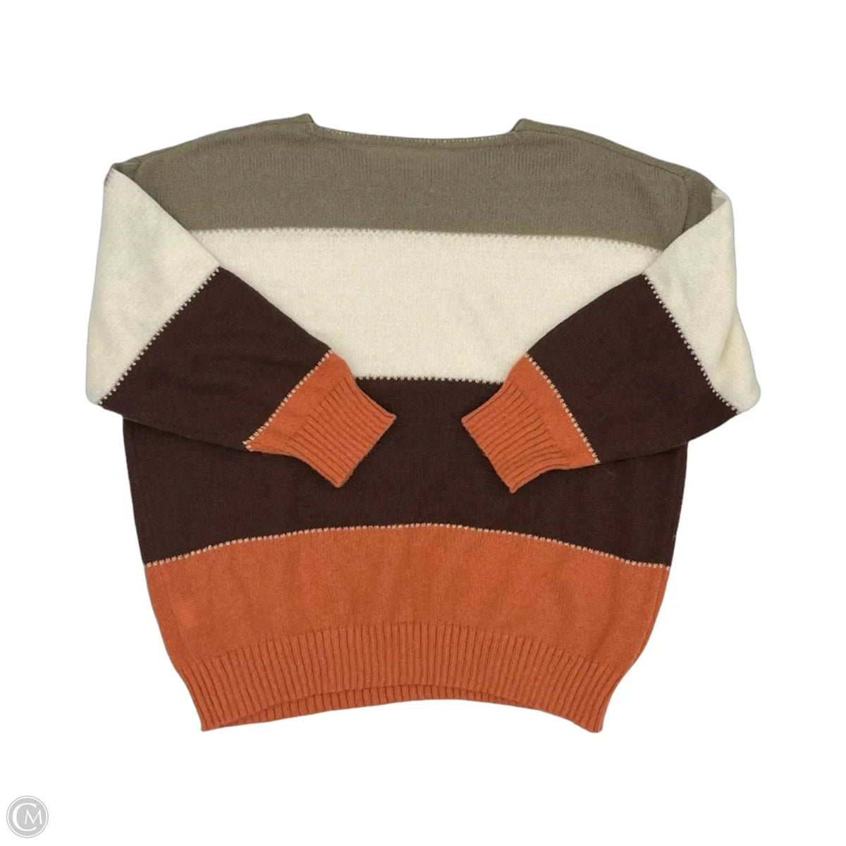 Sweater By Cmf In Striped Pattern, Size: 1x