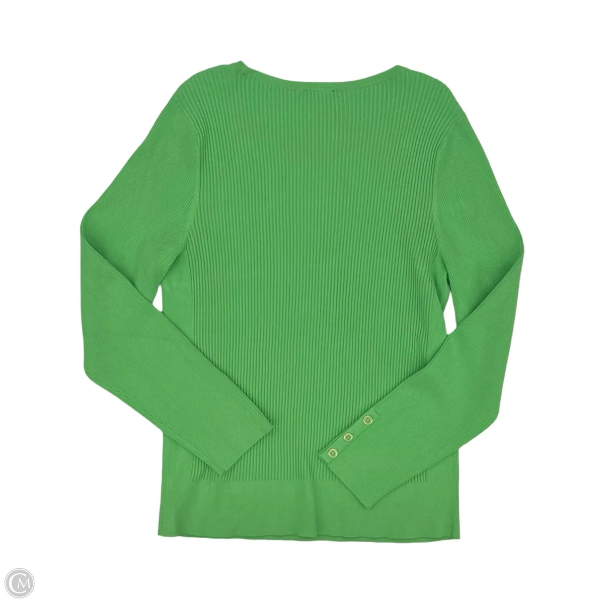 Sweater By Talbots In Green, Size: Lp