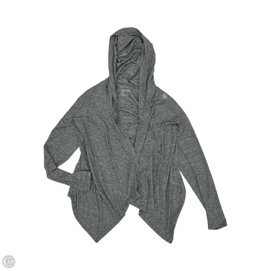 Cardigan By Reebok In Grey, Size: S