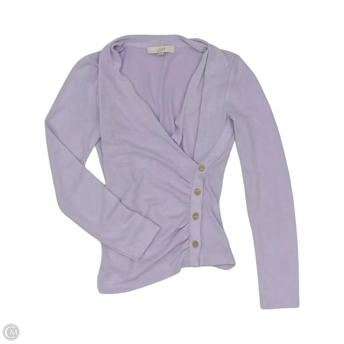 Sweater By Loft In Purple, Size: S