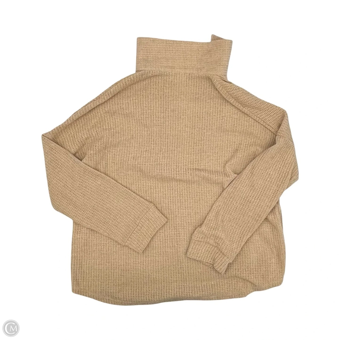Top Long Sleeve By 7th Ray In Brown, Size: Xl