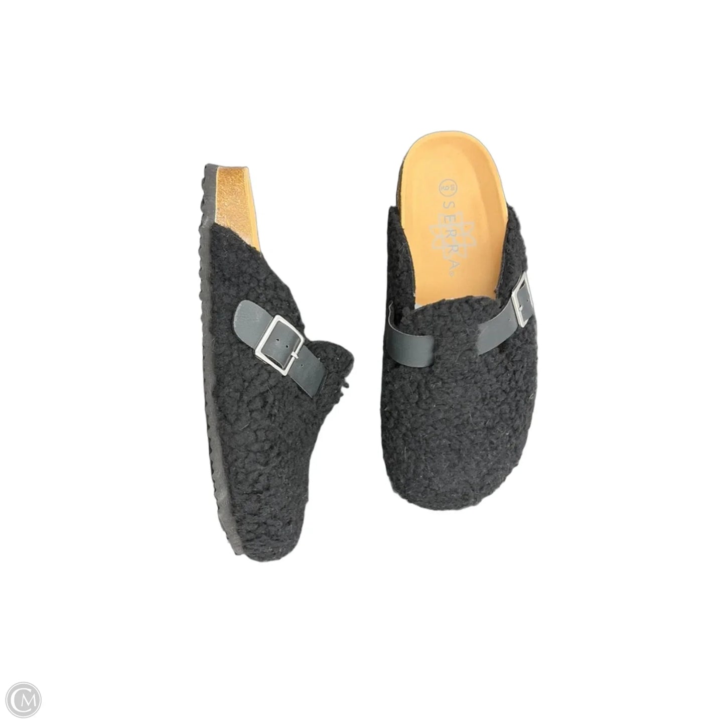 Shoes Flats By Serra In Black, Size: 9