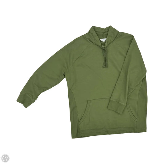 Top Long Sleeve By Time And Tru In Green, Size: L