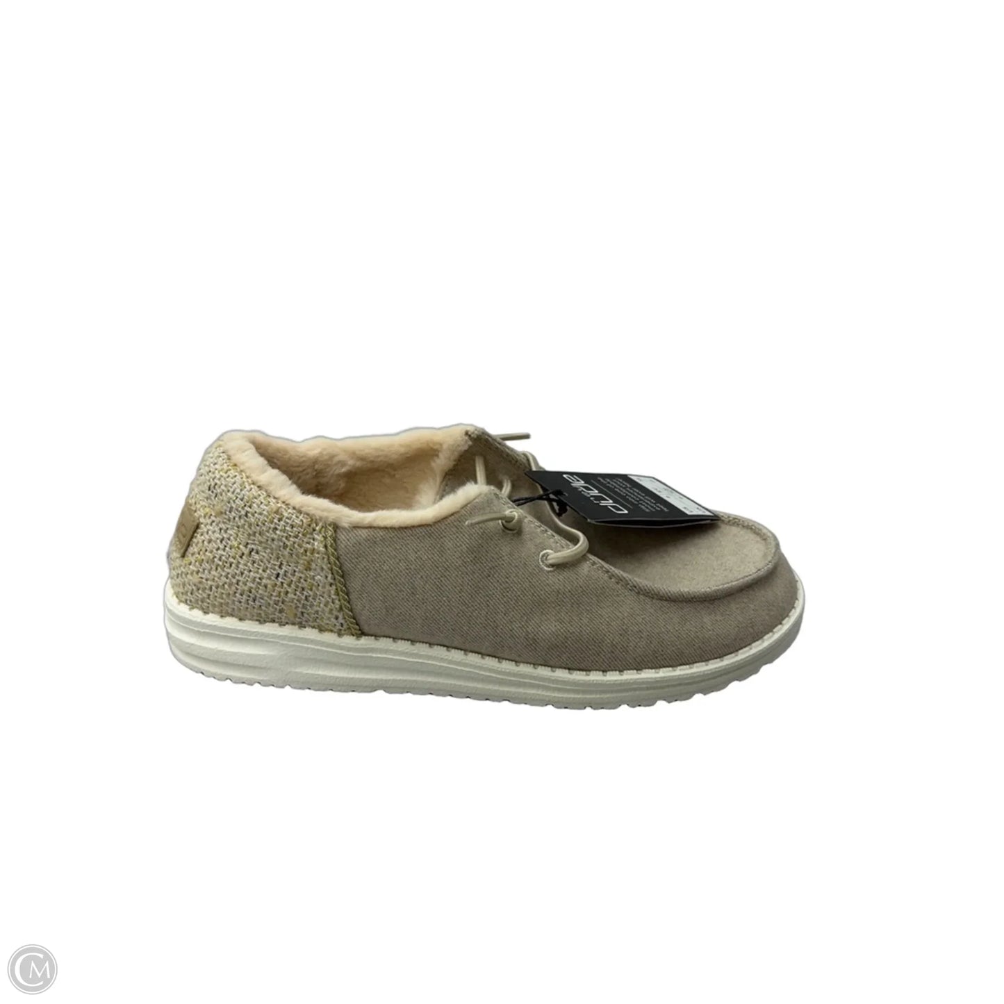 Shoes Flats By Hey Dude In Tan, Size: 8