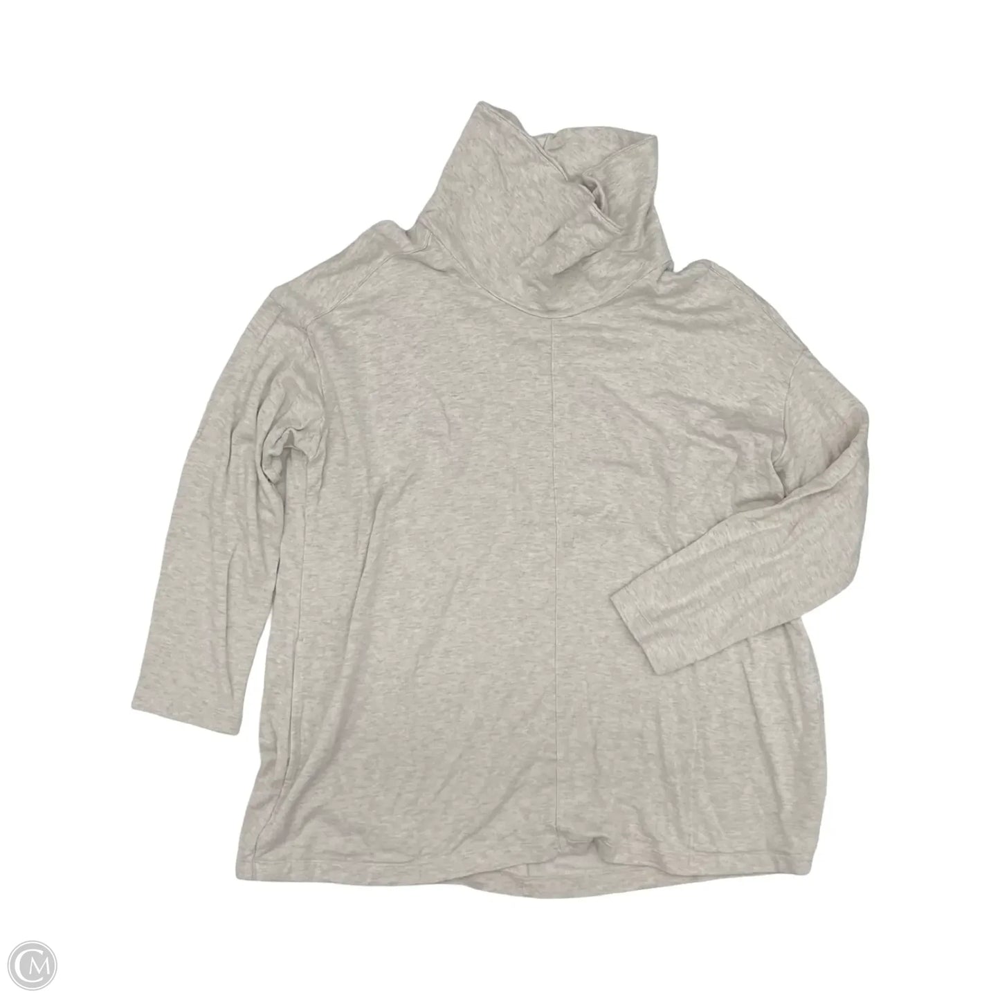 Top Long Sleeve By Pure Jill In Tan, Size: Xl