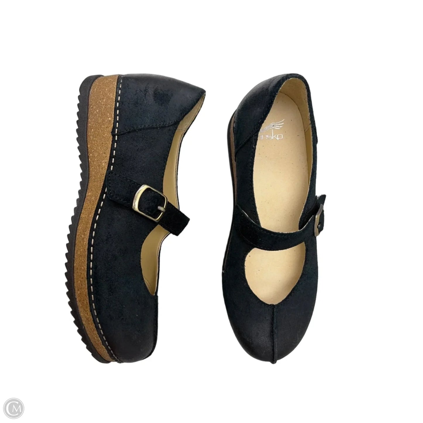Shoes Heels Platform By Dansko In Black, Size: 6.5