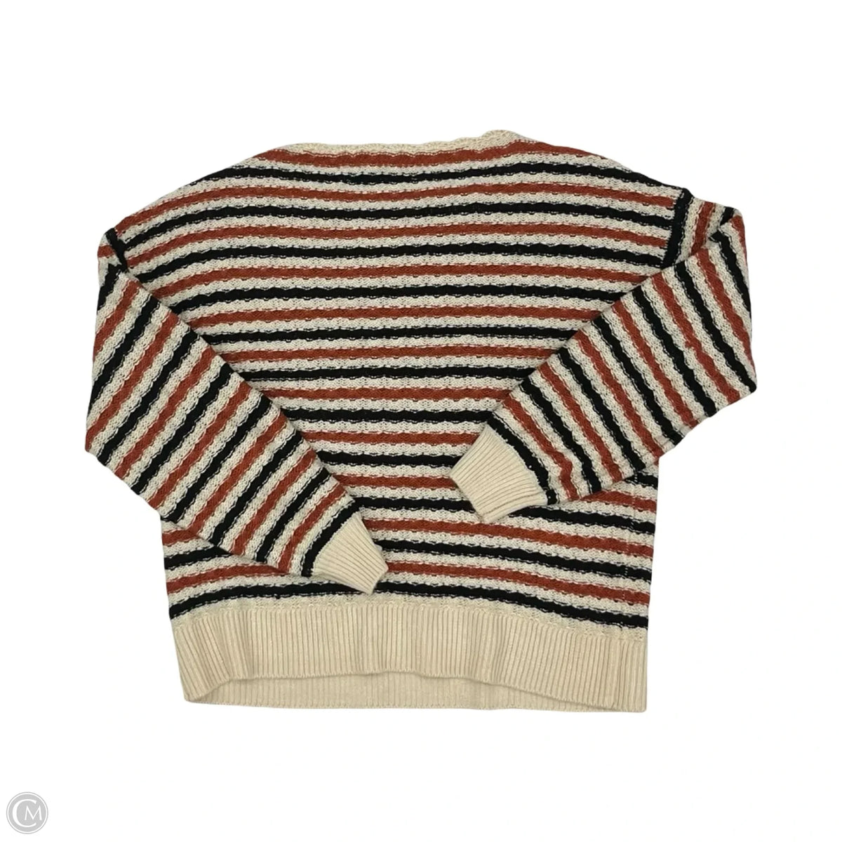 Sweater By Loft In Striped Pattern, Size: Xsp