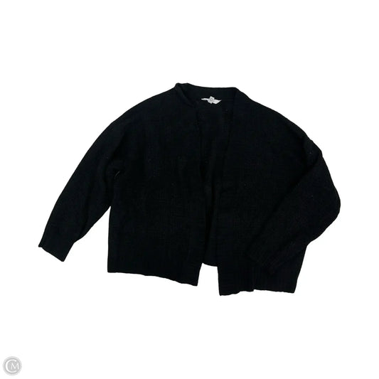 Sweater Cardigan By Time And Tru In Black, Size: Xl