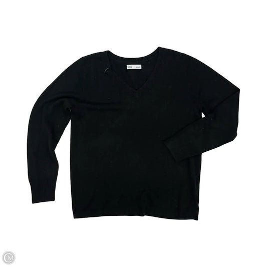 Sweater By Croft And Barrow In Black, Size: L