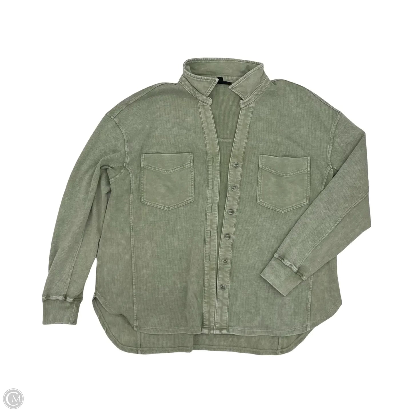 Top Long Sleeve By Jane And Delancey In Green, Size: Xl