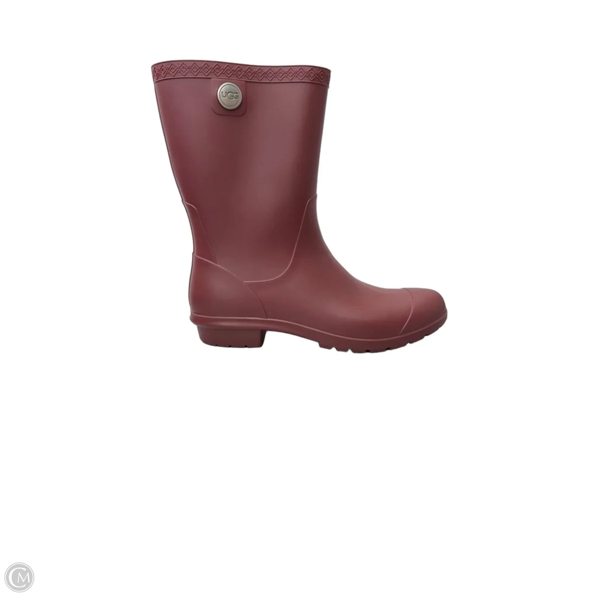 Boots Designer By Ugg In Red, Size: 9