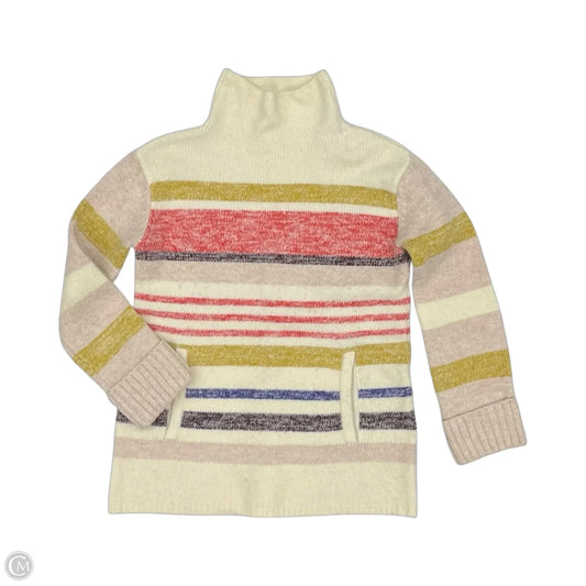 Sweater By Anthropologie In Striped Pattern, Size: Xs