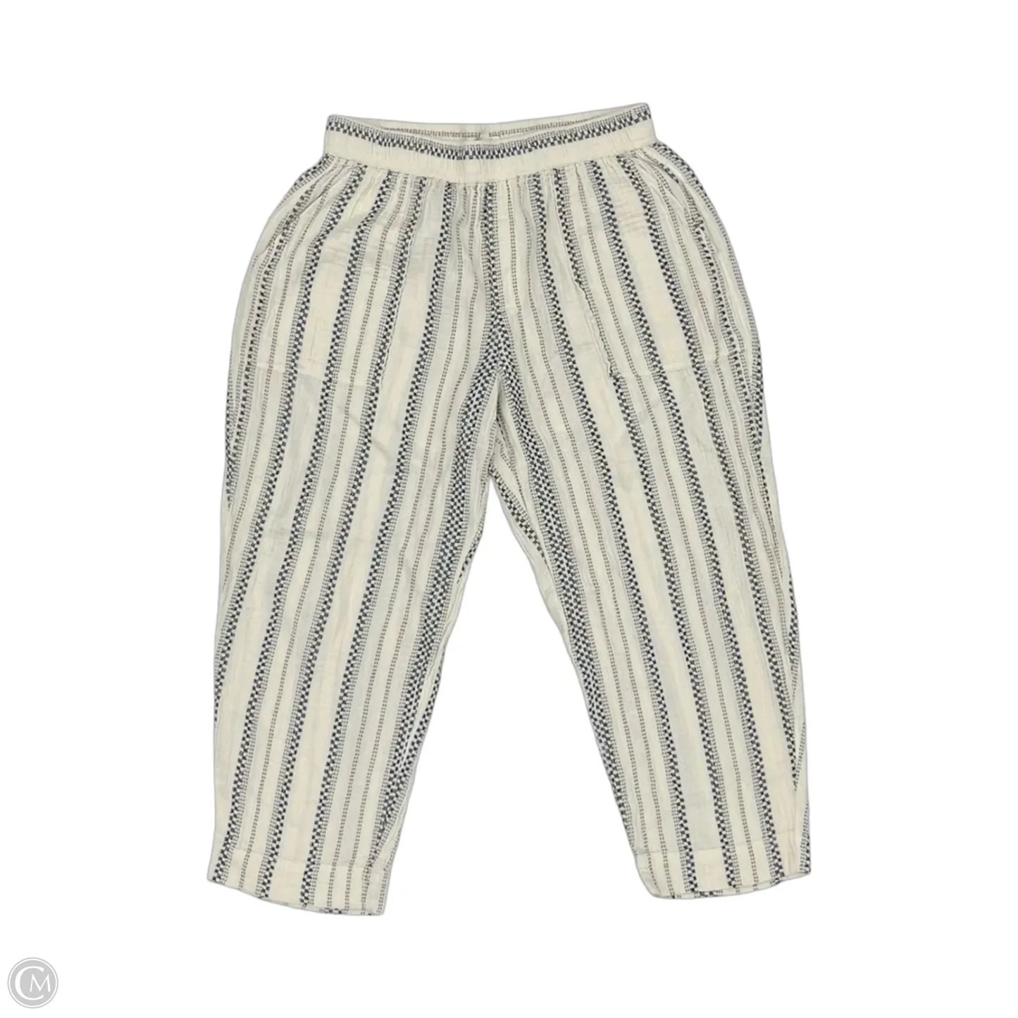 Pants Other By Madewell In Black & Cream, Size: M