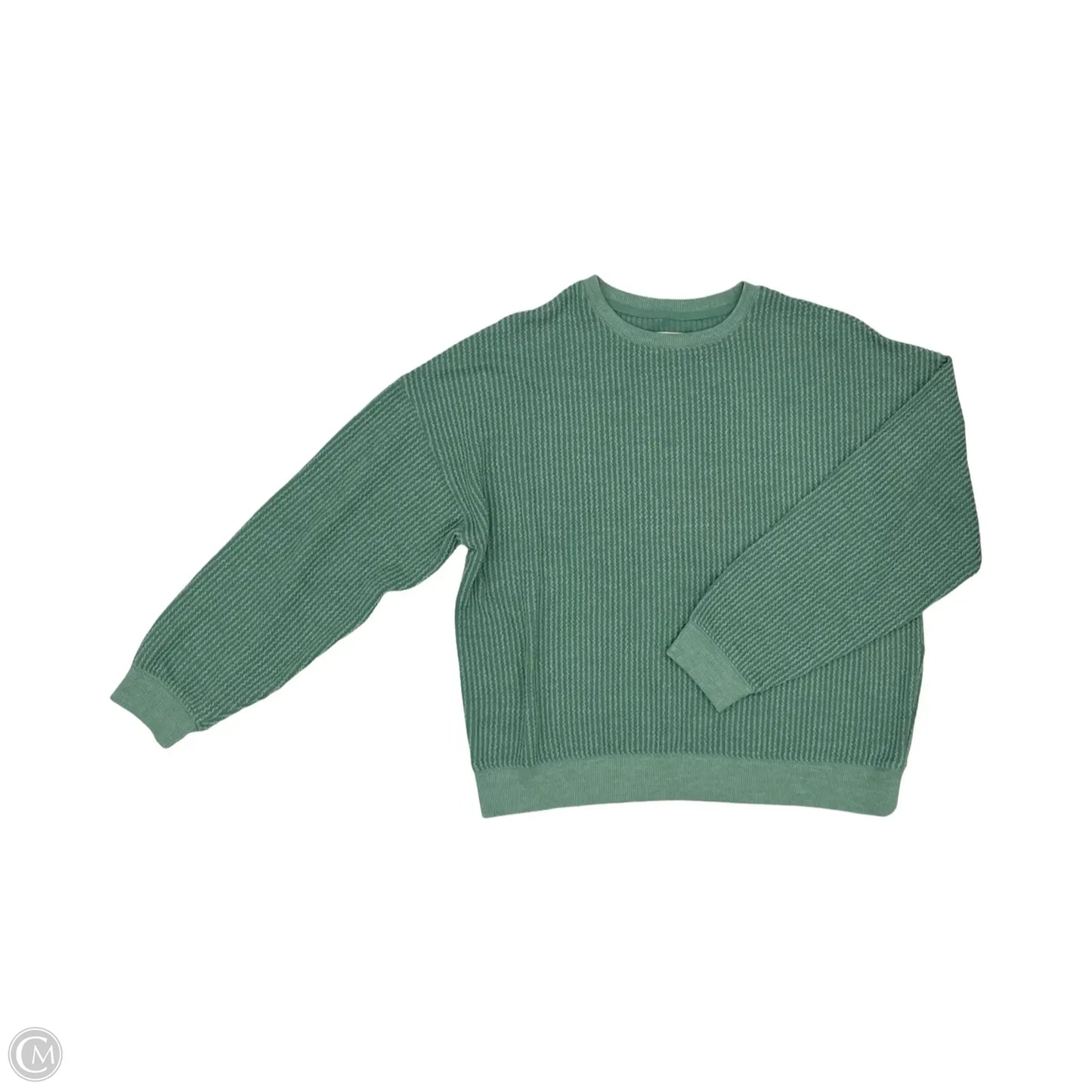 Top Long Sleeve By Thread And Supply In Green, Size: L