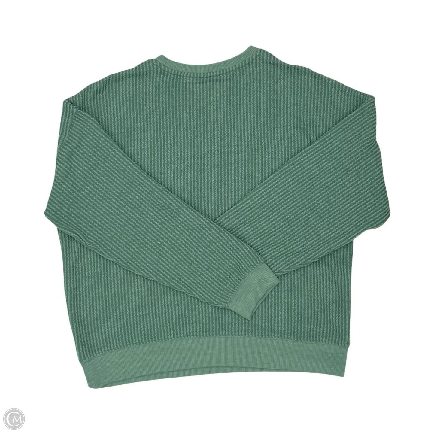 Top Long Sleeve By Thread And Supply In Green, Size: L