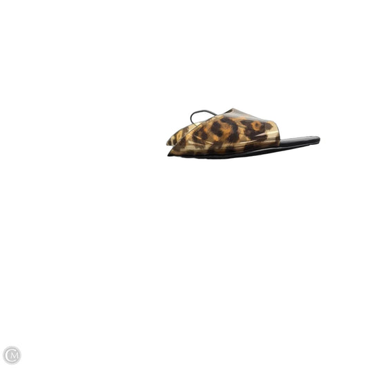 Sandals Flats By Maeve In Animal Print, Size: 8