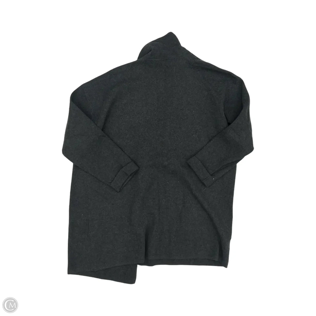 Sweater Cardigan By Loft In Grey, Size: L