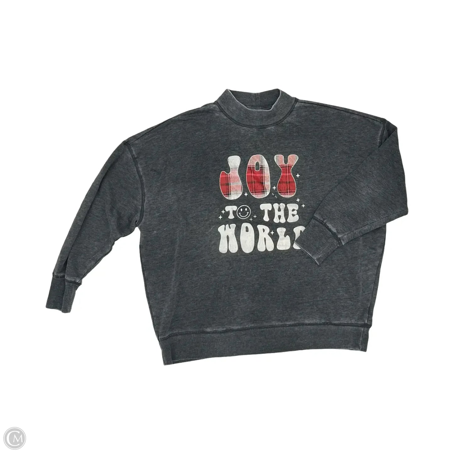 Top Long Sleeve By Maurices In Grey, Size: Xl