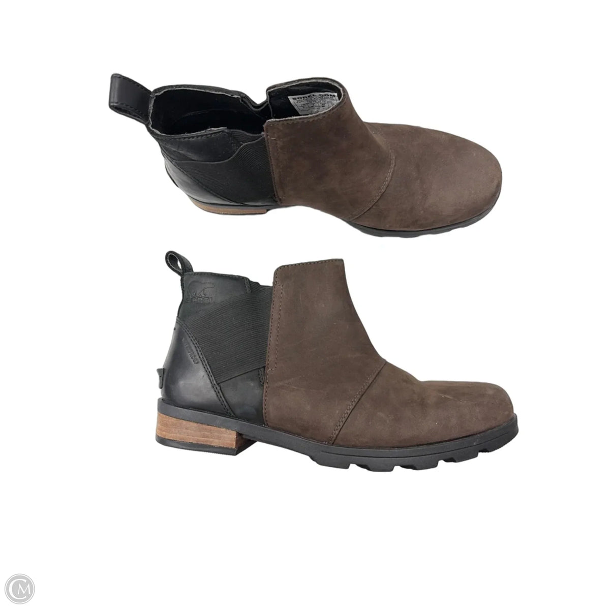 Boots Leather By Sorel In Brown, Size: 9