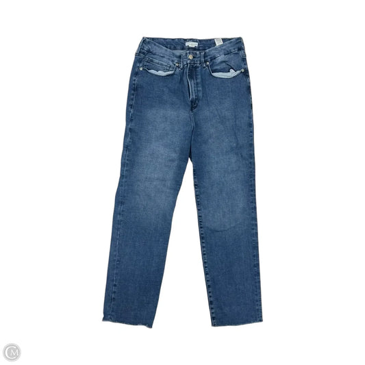 Jeans Skinny By Good American In Blue Denim, Size: 14