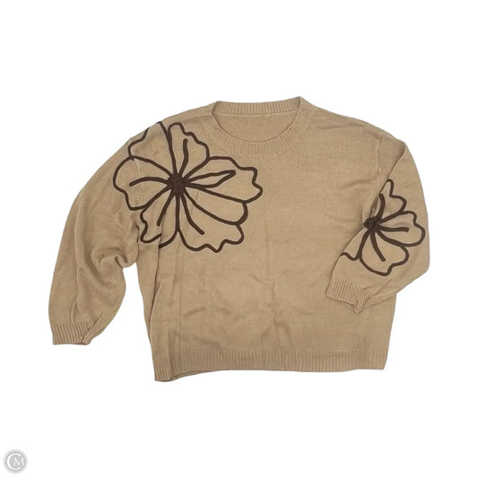 Sweater By Shein In Black & Brown, Size: 3x