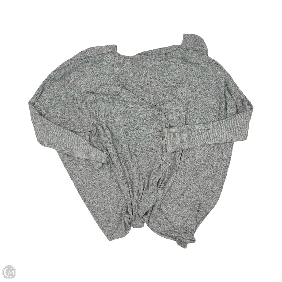 Top Long Sleeve By Livi Active In Grey, Size: 3x