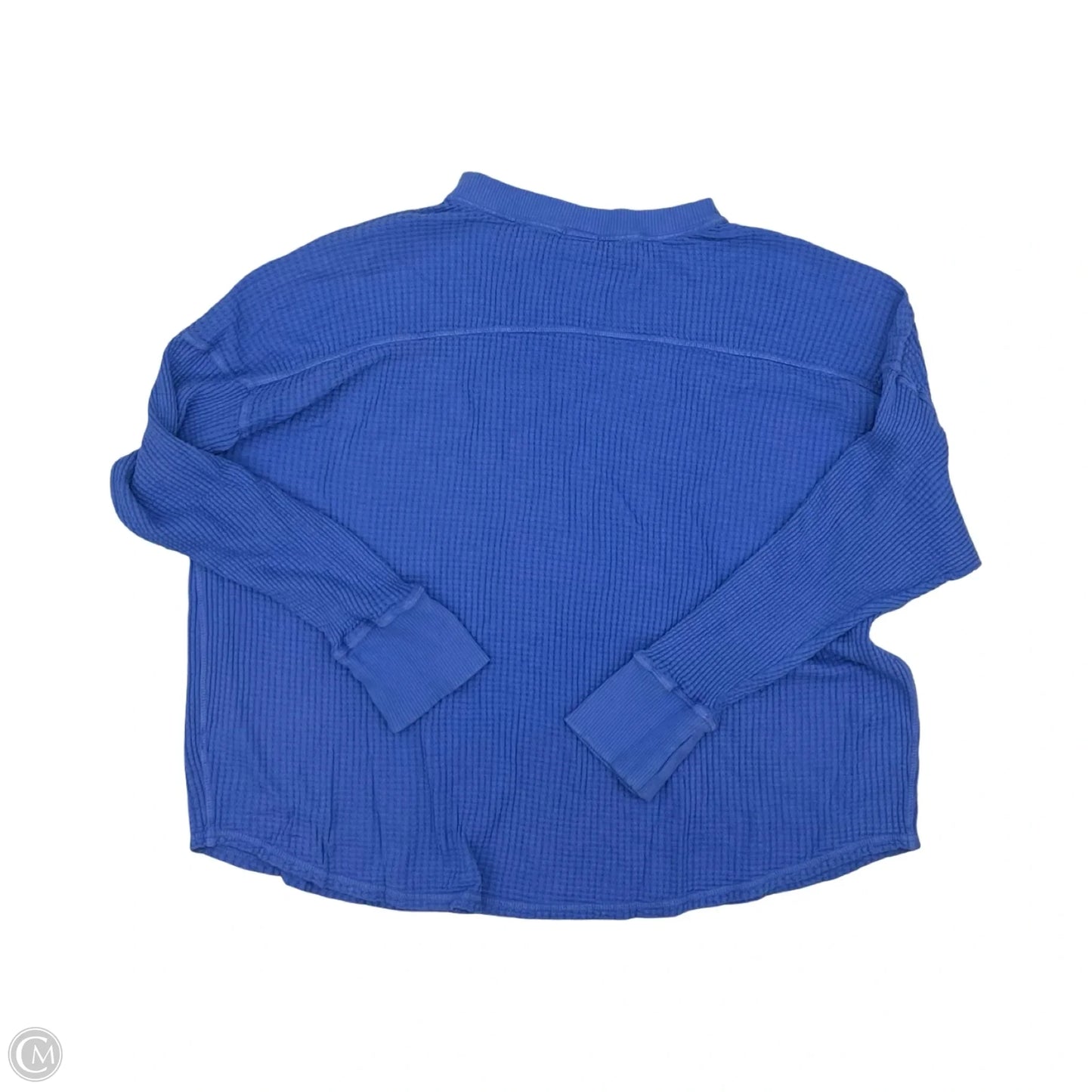 Top Long Sleeve By Aerie In Blue, Size: Xxl